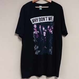Women's pacific why don't we black T-Shirt XL